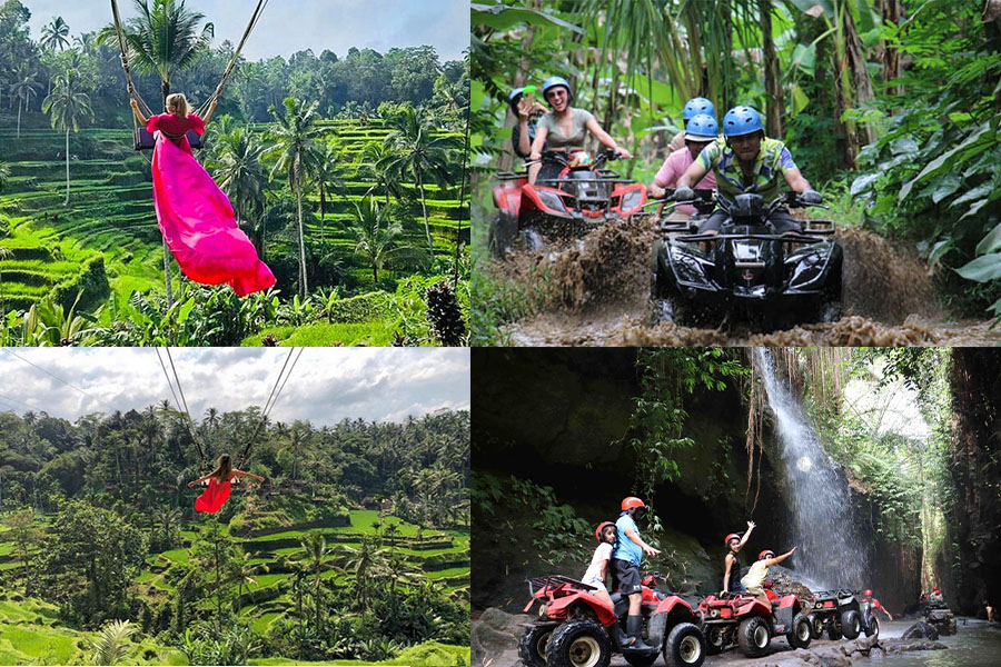 ubud atv bali swing